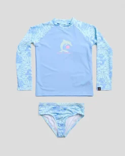 Toddlers' Oceanic Long Sleeve Rash Vest Set