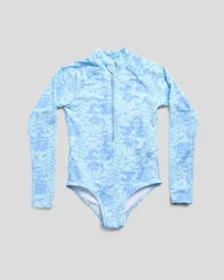 Toddlers' Oceanic Rib Long Sleeve Surfsuit
