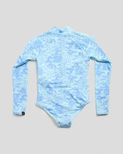 Toddlers' Oceanic Rib Long Sleeve Surfsuit