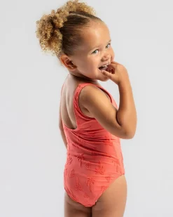 Toddlers' Palm Tree One Piece Swimsuit