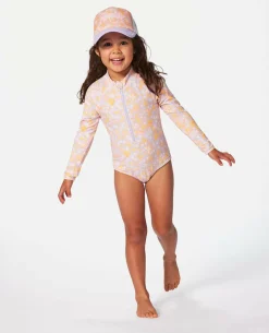 Toddlers' Rainbow Tide Long Sleeve Surfsuit