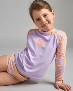 Toddlers' Rainbow Tide Long Sleeve Rash Vest Set