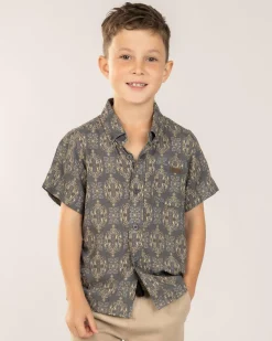 Toddlers' Retain Short Sleeve Shirt