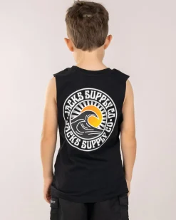 Toddlers' Rising Sun Muscle Tank