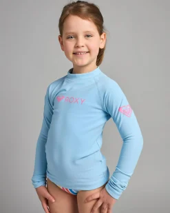 Toddlers' Roxy Heater Long Sleeve Rash Vest