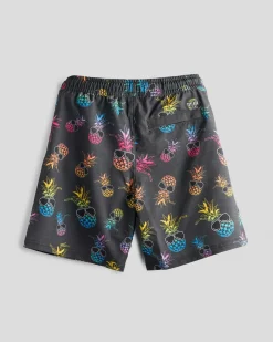 Toddlers' Scene Elastic Waist Shorts