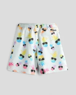 Toddlers' Scene Elastic Waist Shorts
