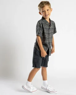 Toddlers' Script Short Sleeve Shirt