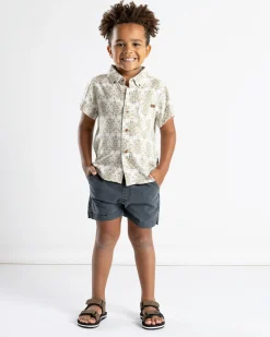 Toddlers' Script Short Sleeve Shirt