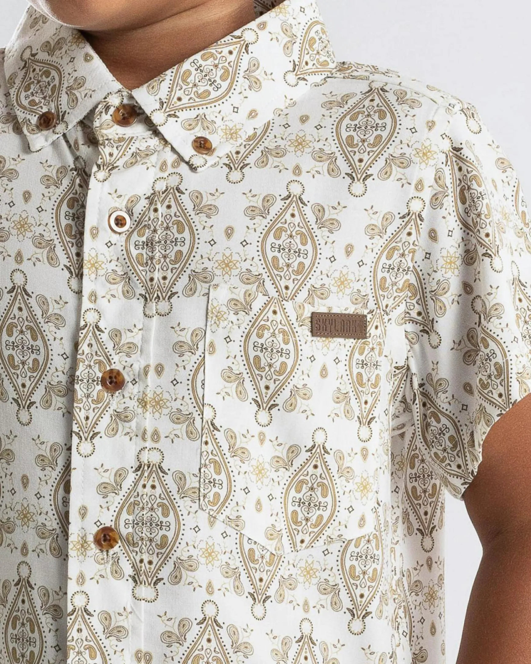 Toddlers' Script Short Sleeve Shirt