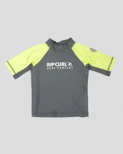 Toddlers' Shock Short Sleeve Rash Vest