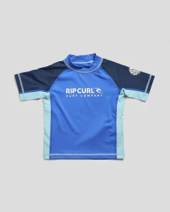 Toddler's Shock Short Sleeve Rash Vest