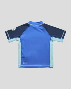 Toddler's Shock Short Sleeve Rash Vest