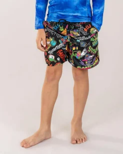 Toddlers' Shrill Elastic Waist Shorts