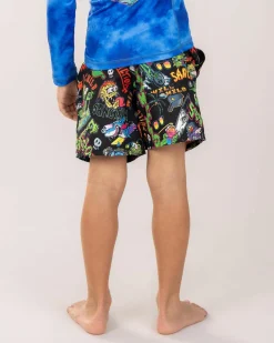 Toddlers' Shrill Elastic Waist Shorts