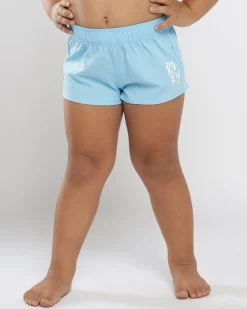 Toddlers' Solid Board Shorts