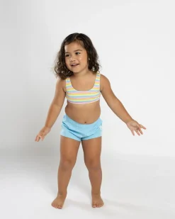 Toddlers' Solid Board Shorts