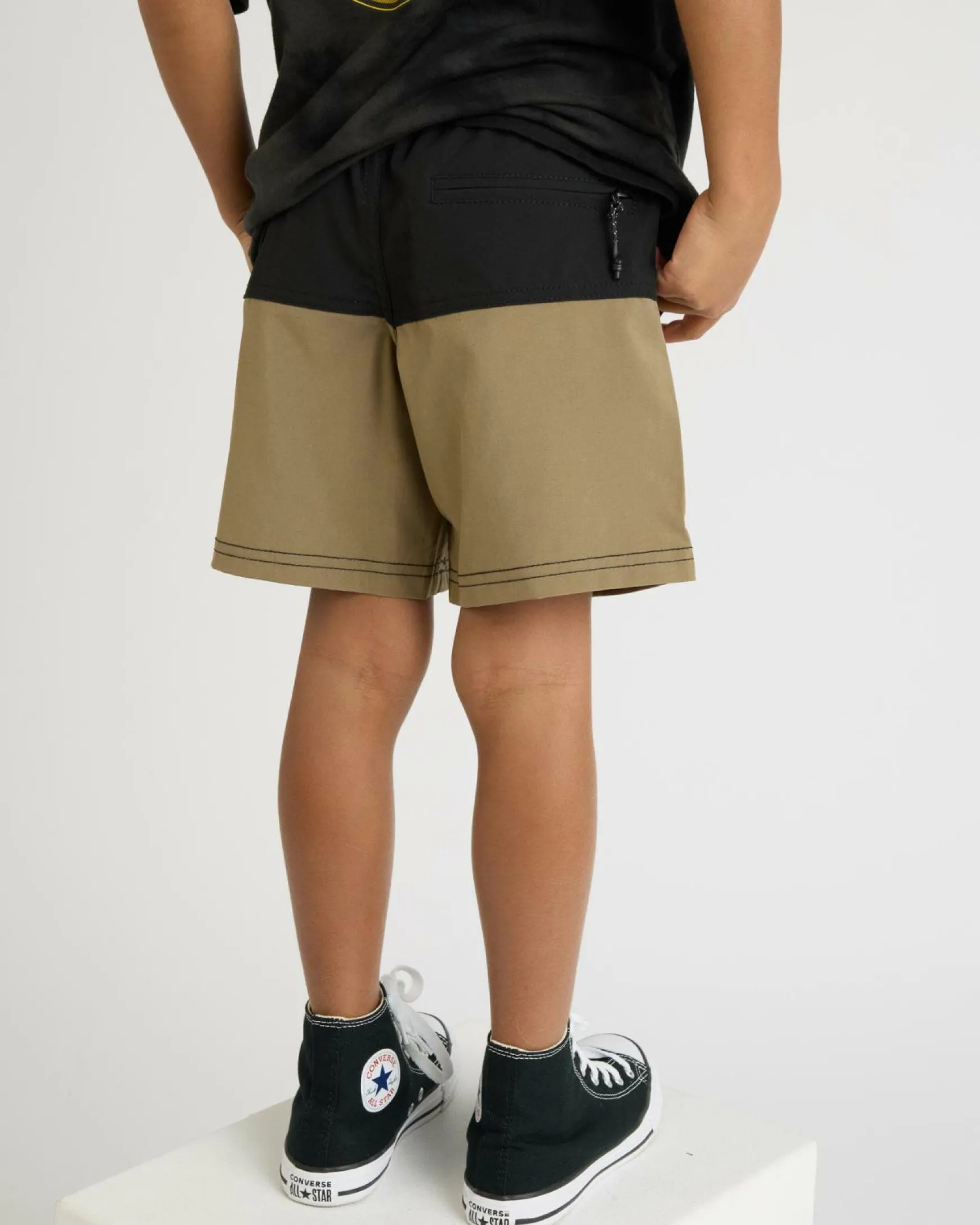 Toddlers' Split Elastic Waist Shorts