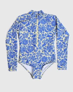 Toddlers' Sun and Swells Long Sleeve Surfsuit