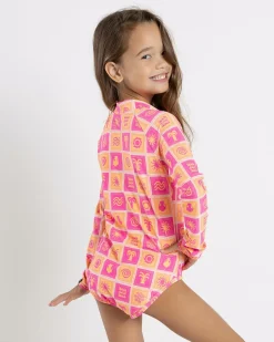 Toddlers' Sun UPF Long Sleeve Surfsuit