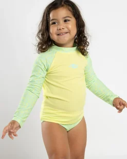 Toddlers' Sunkiss UPF Long Sleeve Rash Vest Set