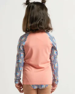 Toddlers' Tiles Long Sleeve Rash Vest Set