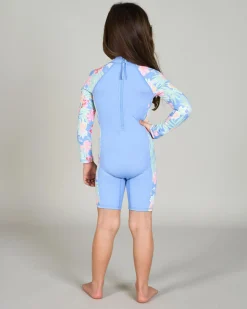 Toddlers' Tropical Story Surfsuit
