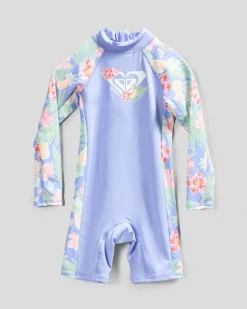 Toddlers' Tropical Story Surfsuit