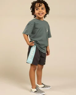 Toddlers' Wave Dayz Panel Volley Shorts