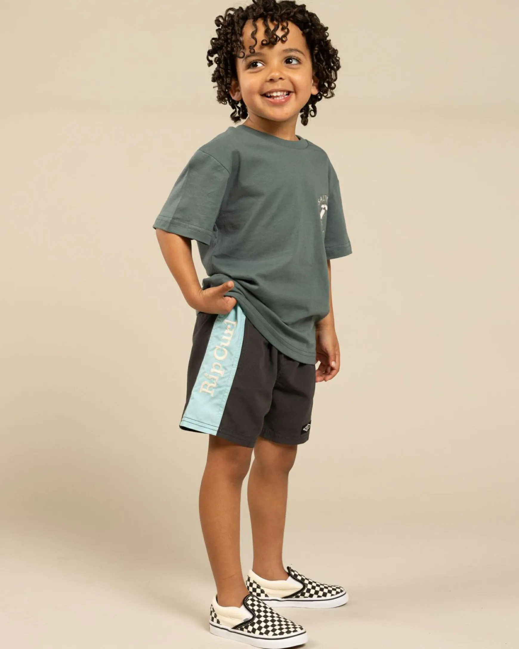 Toddlers' Wave Dayz Panel Volley Shorts