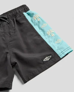 Toddlers' Wave Dayz Panel Volley Shorts