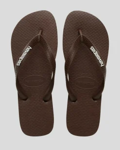 Top Rubber Logo Thongs