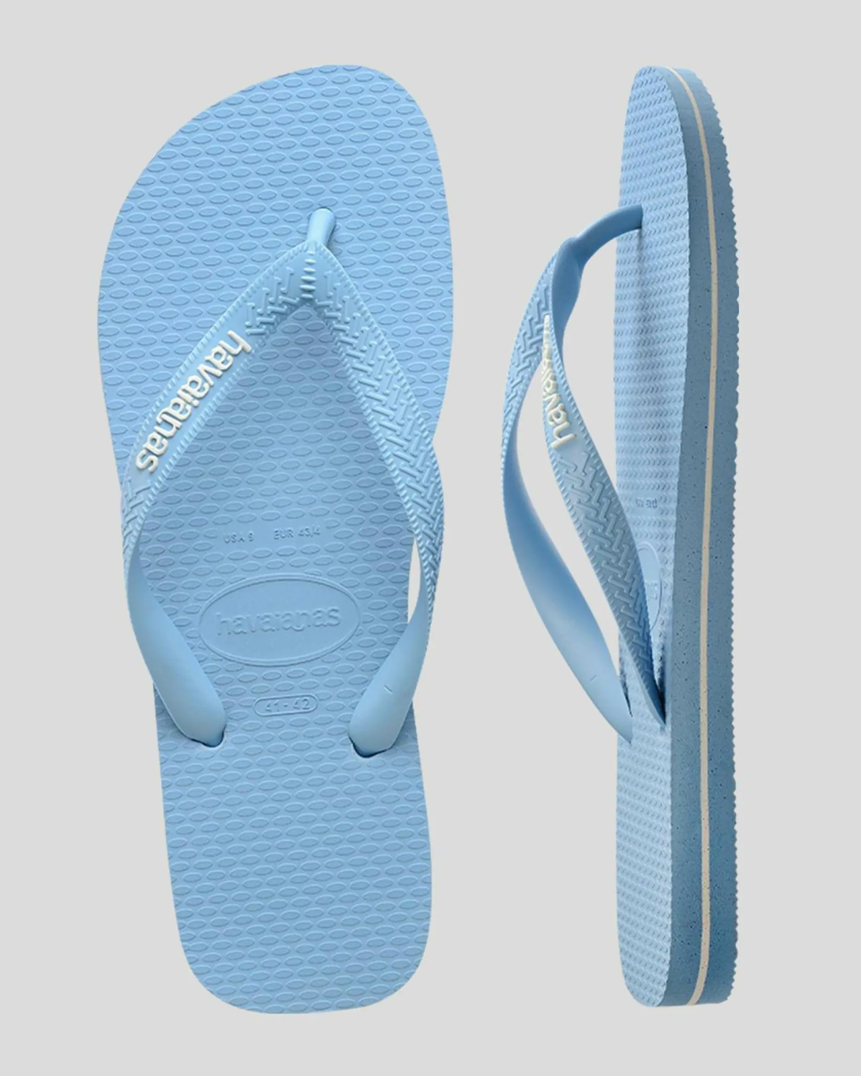 Top Rubber Logo Thongs