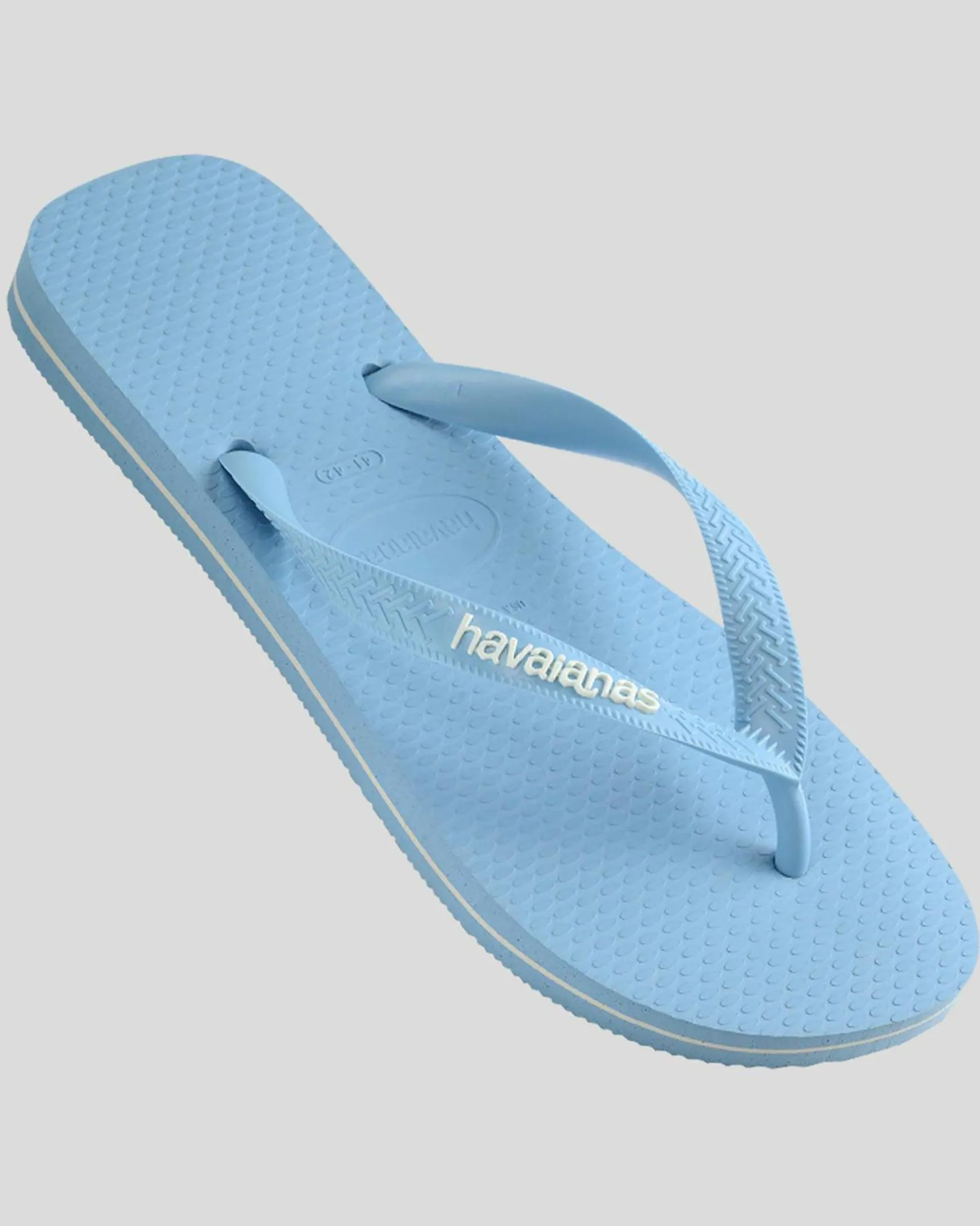 Top Rubber Logo Thongs