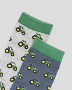 Tractor Row Fashion Socks Crew 2 Pack