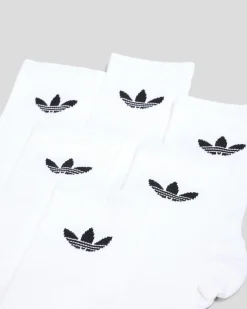 Trefoil Crew Socks 6 Pack
