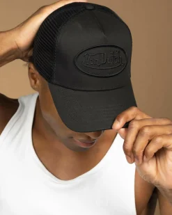 Triple Black Trucker Cap