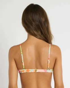 Tropic Highs Twisted Demi Bralette Bikini Top