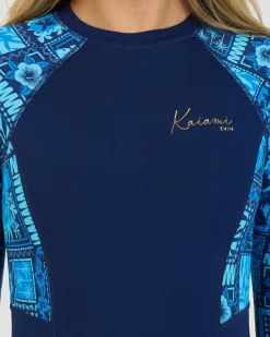 Tropical Long Sleeve Surfsuit