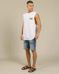 Twisted Tides Muscle Tank