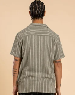 Vacancy Stripe Short Sleeve Shirt