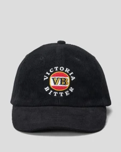 VB Big Black Cord Cap