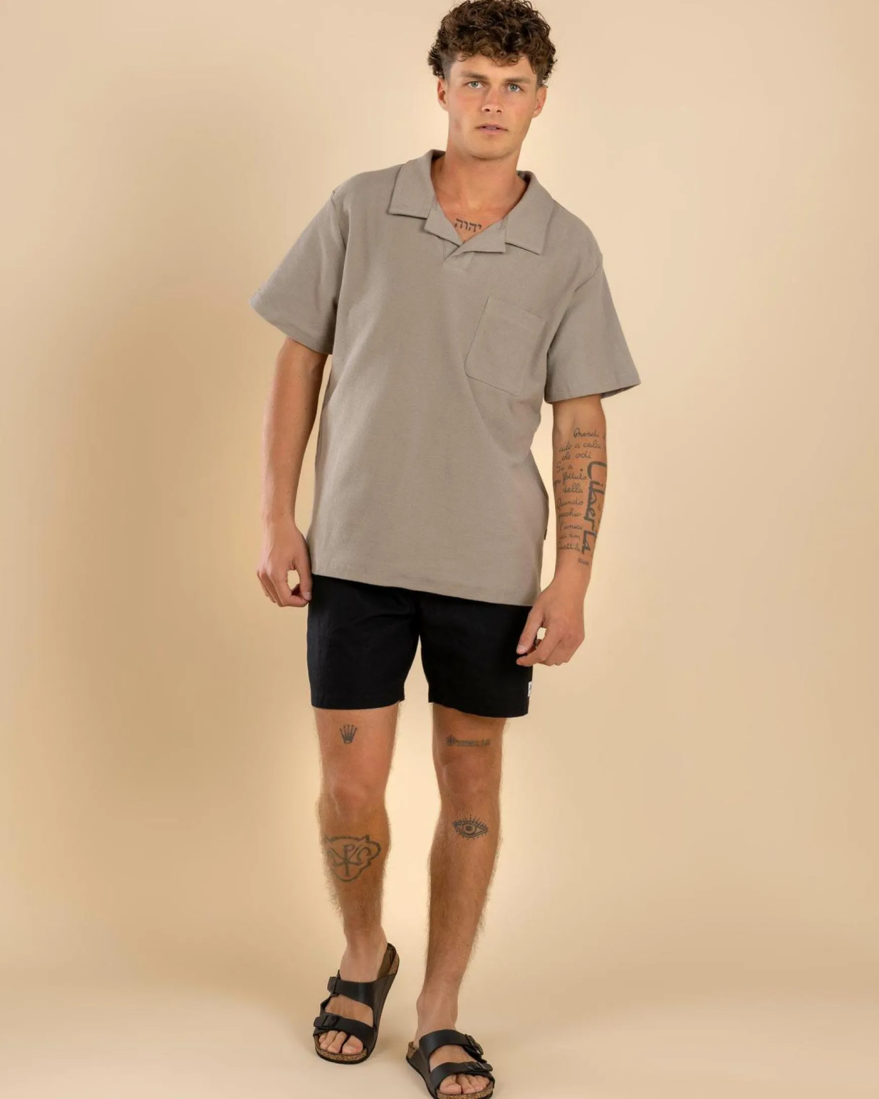 Vintage Terry Polo Shirt