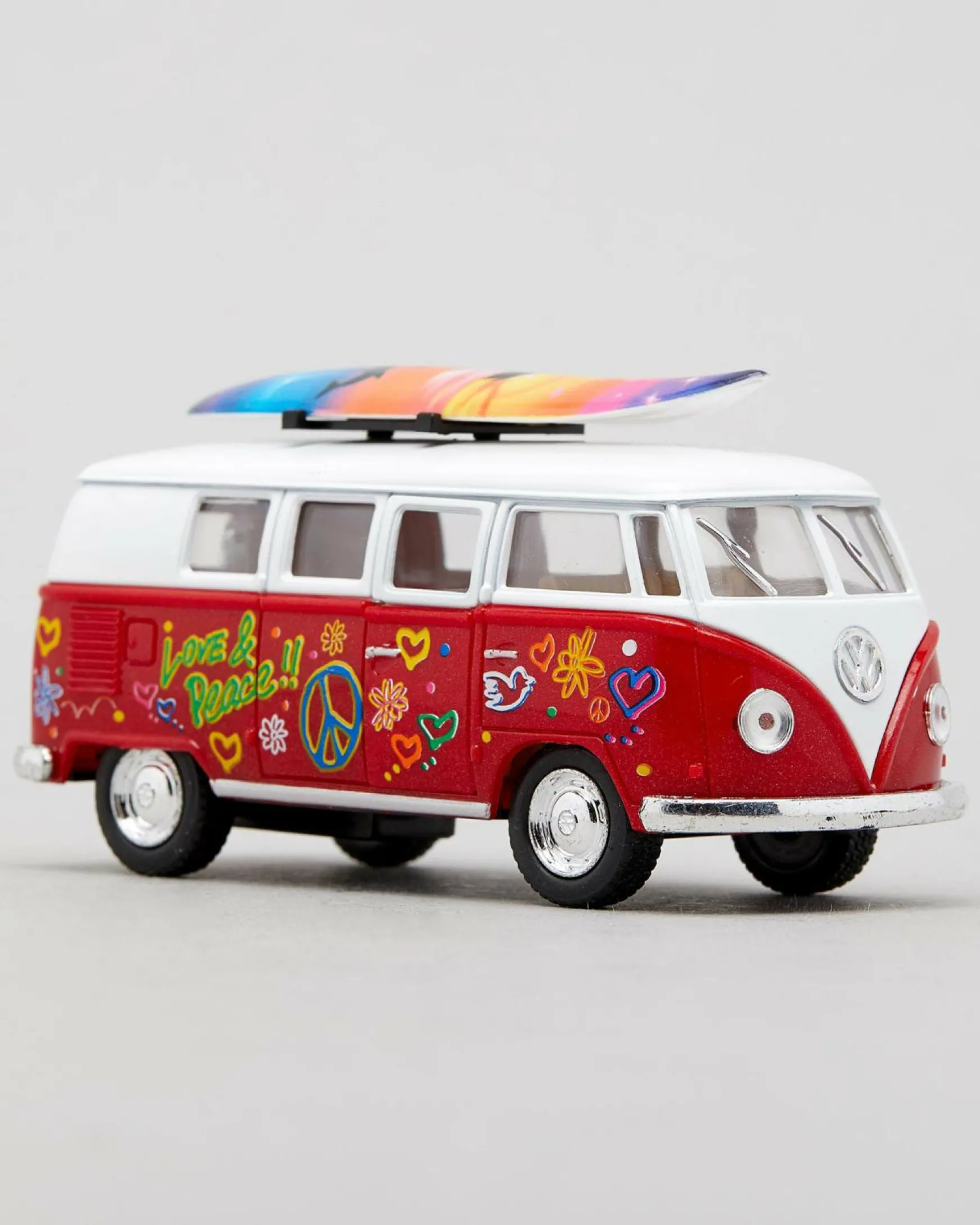 VW Kombi With Surfboard
