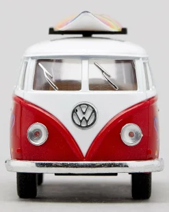 VW Kombi With Surfboard