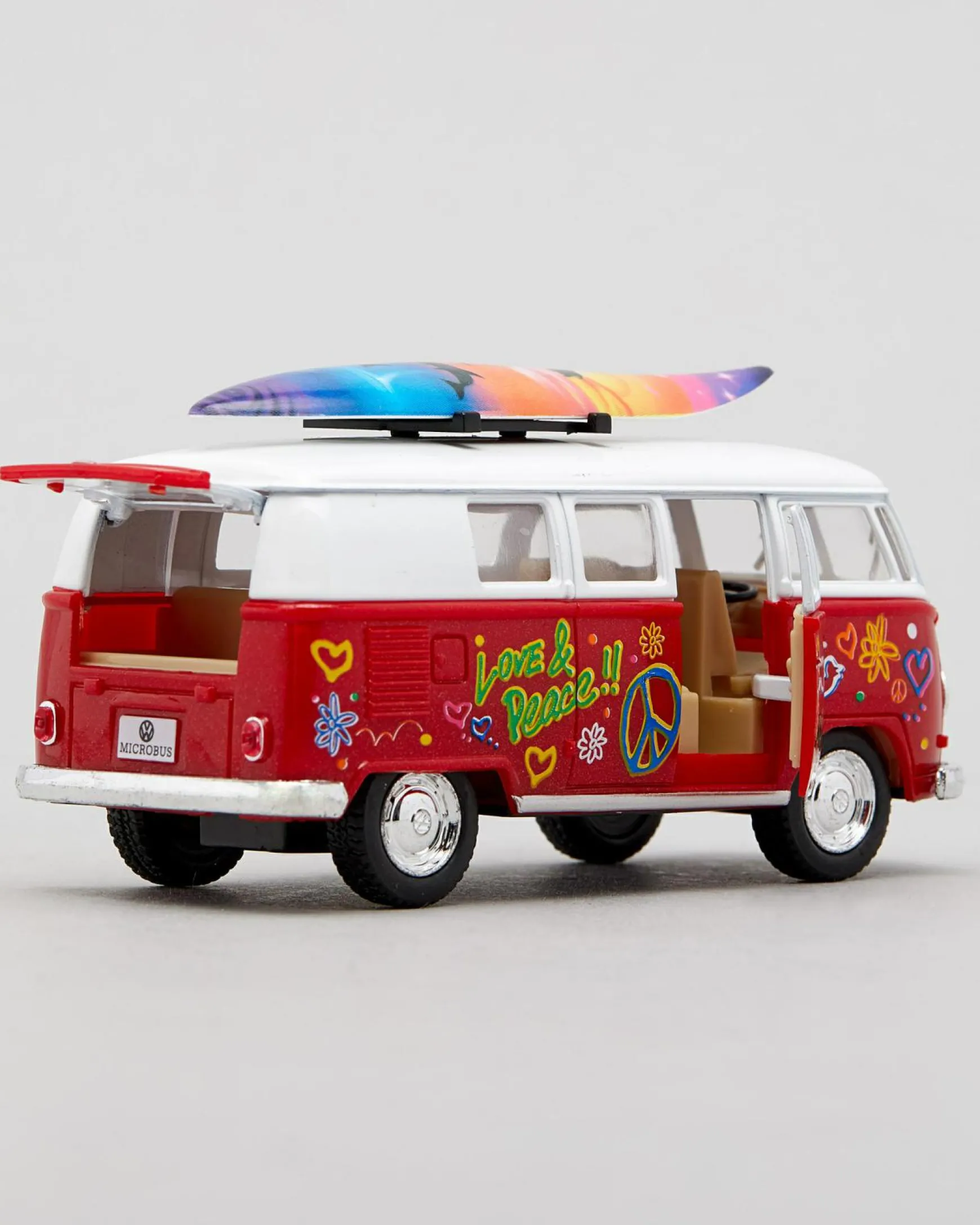 VW Kombi With Surfboard