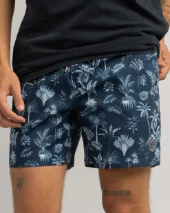 Wasteland Elastic Waist Shorts