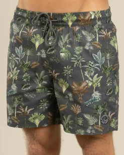 Wasteland Elastic Waist Shorts