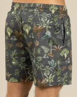 Wasteland Elastic Waist Shorts