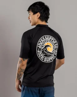 Waves Short Sleeve Rash Vest